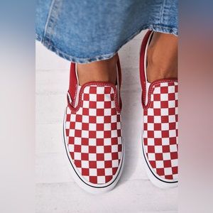 Vans Free People Classic Checkered Slip-On Women’s 7.5